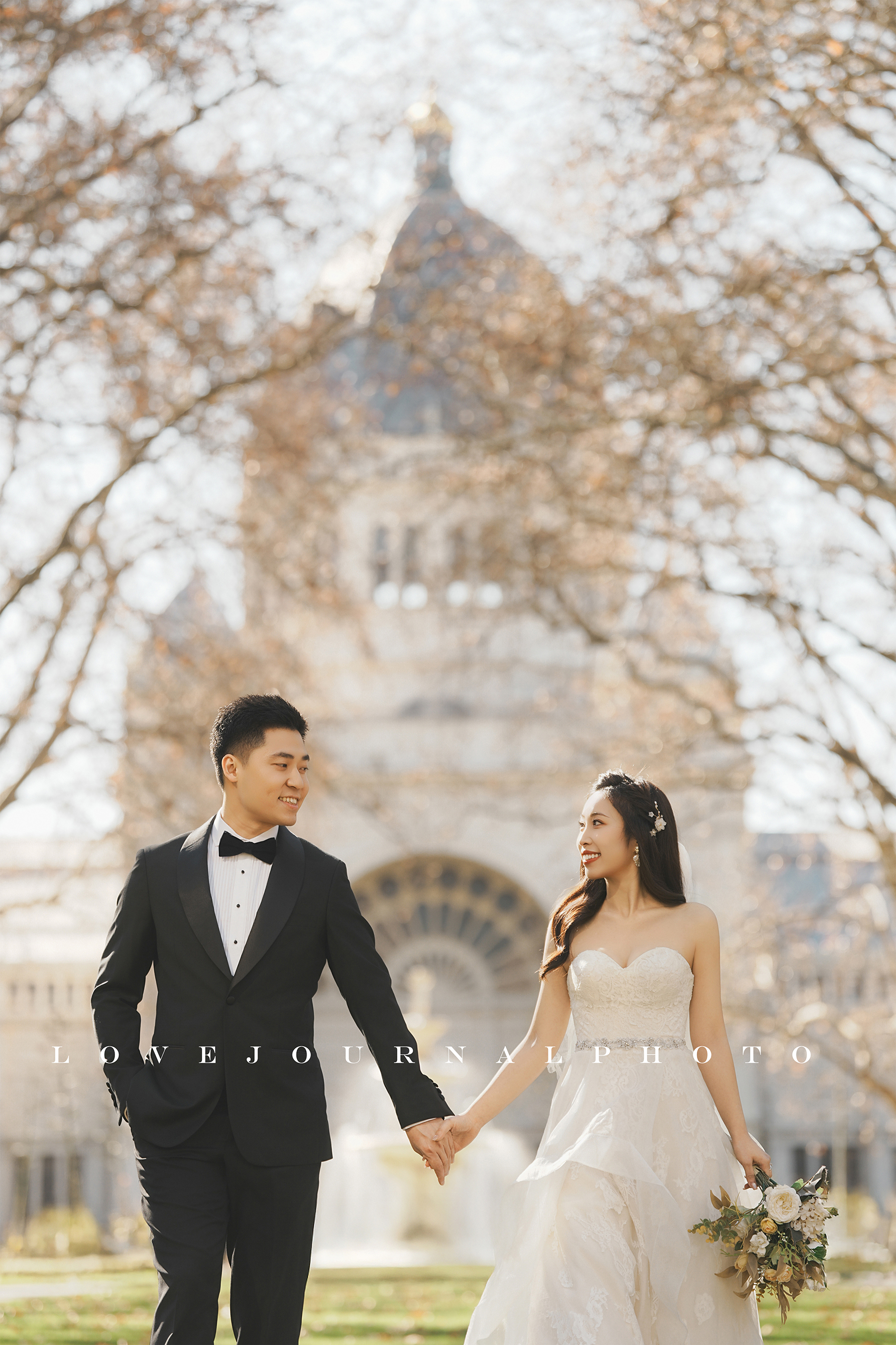 Melbourne Carlton Garden Pre-Wedding Photography