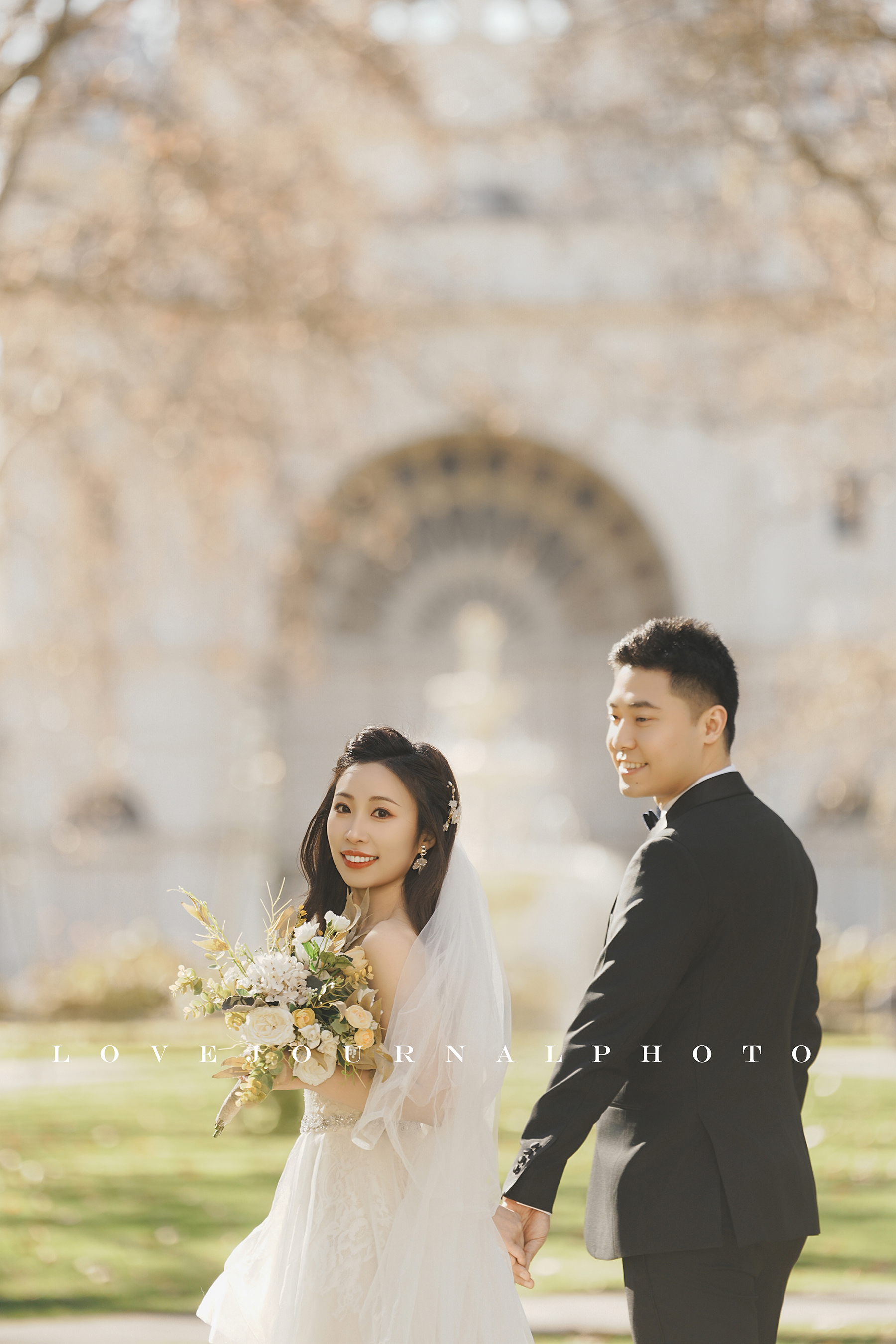 Melbourne Carlton Garden Pre-Wedding Photography
