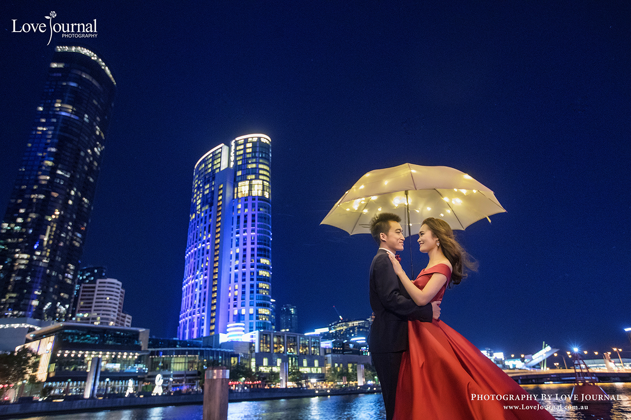 墨尔本Southbank婚纱摄影