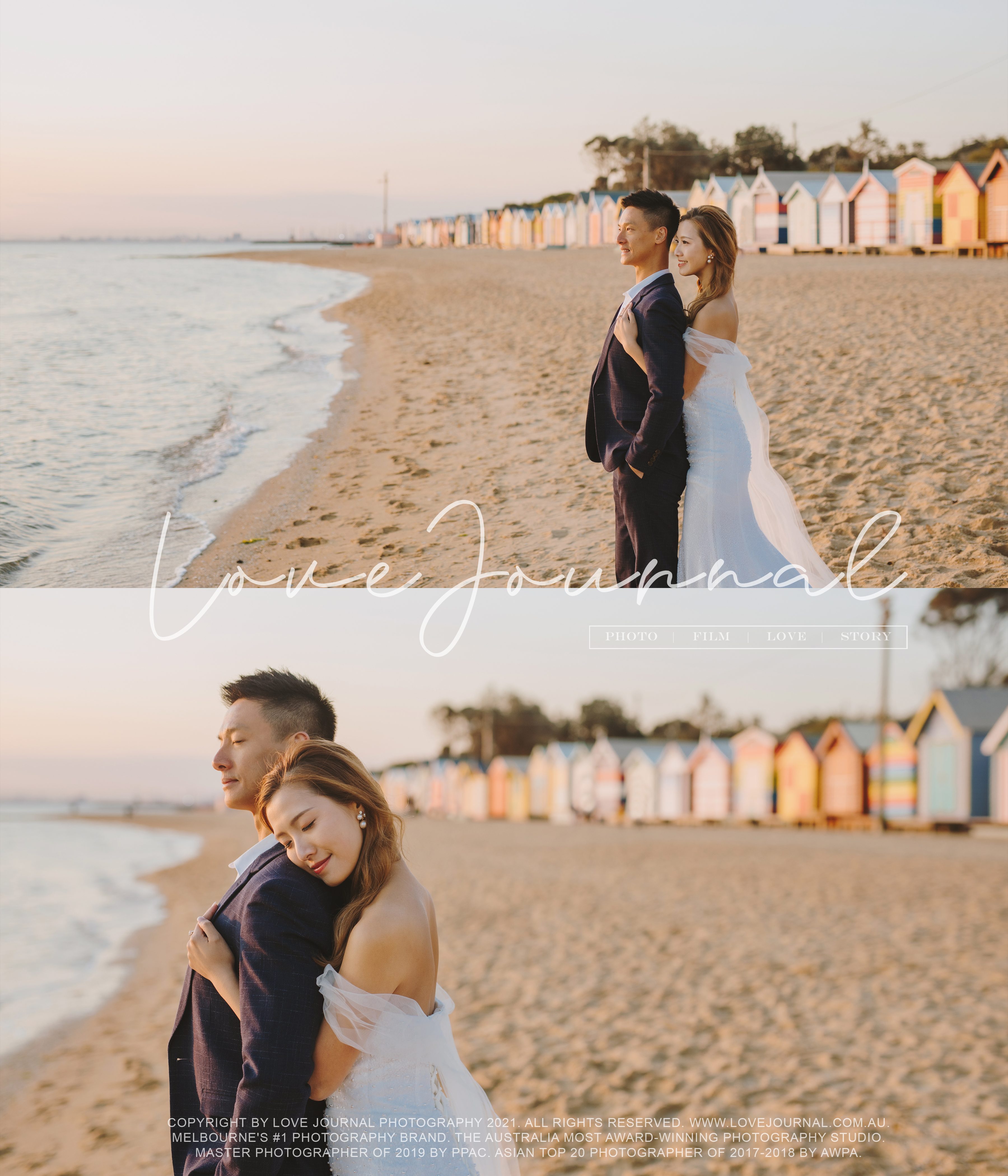 彩虹小屋Brighton Beach婚纱摄影