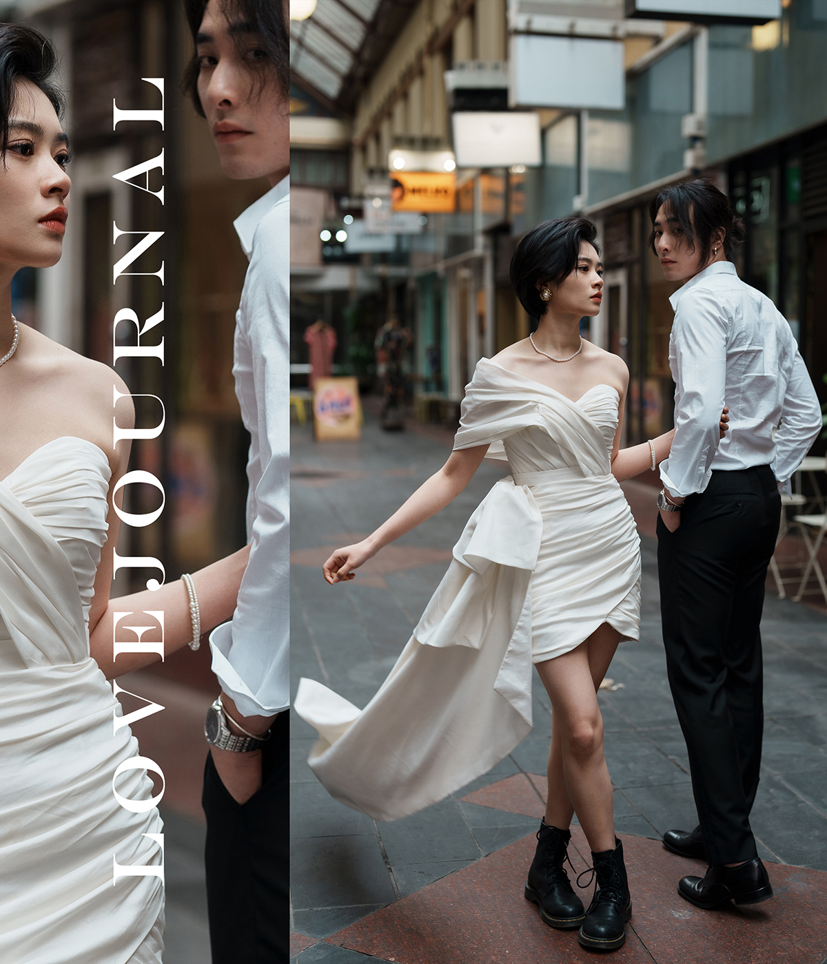 Melbourne Cafe Pre-Wedding Photography