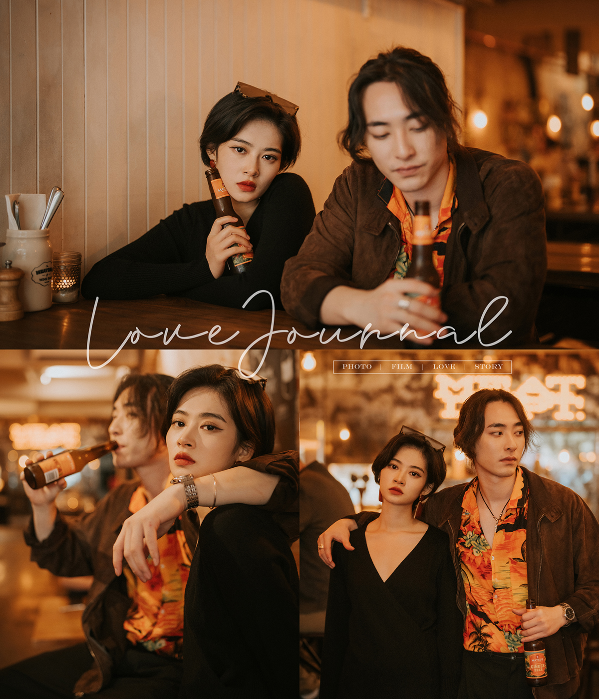 Melbourne Cafe Pre-Wedding Photography