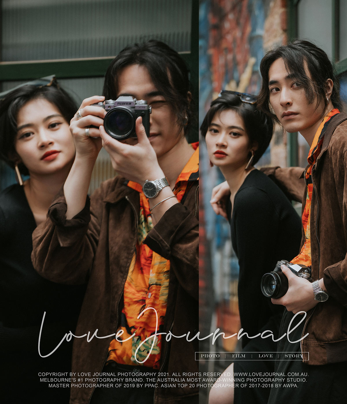 Melbourne Cafe Pre-Wedding Photography