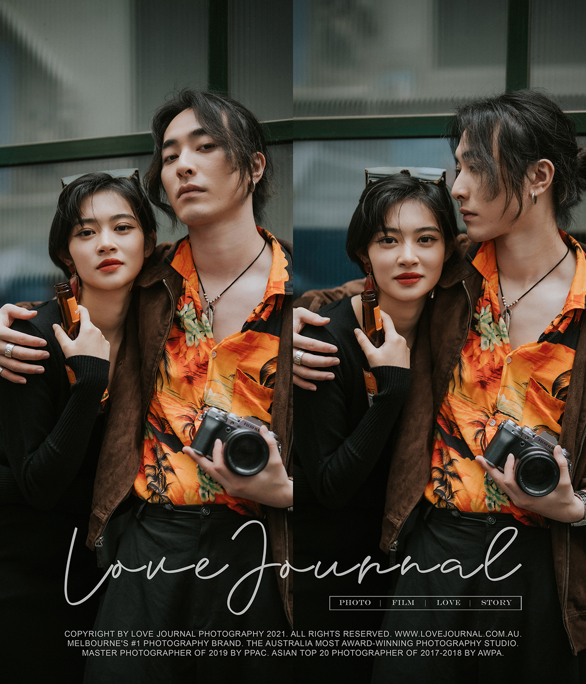 Melbourne Cafe Pre-Wedding Photography