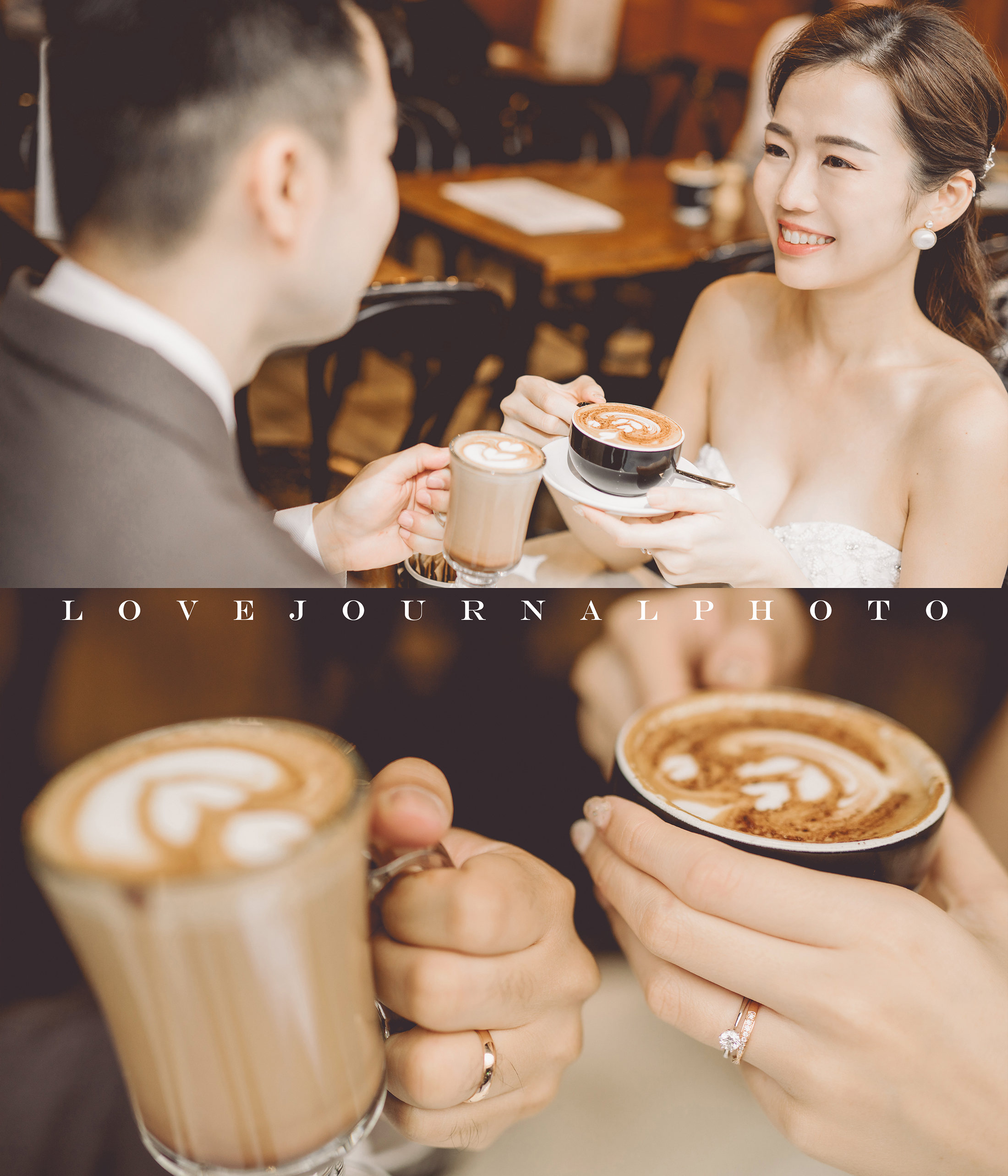 Melbourne Cafe Pre-Wedding Photography