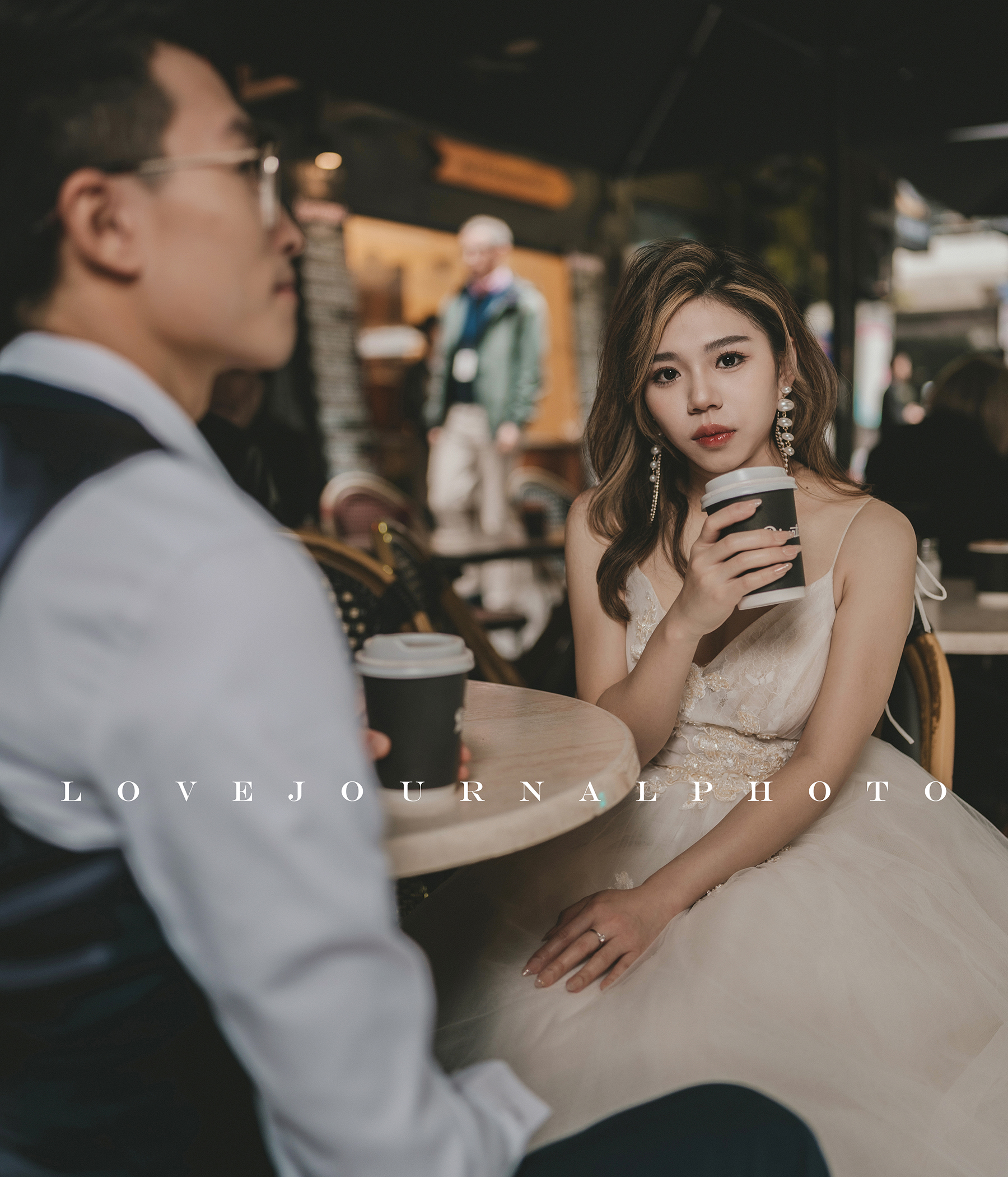 Melbourne Cafe Pre-Wedding Photography