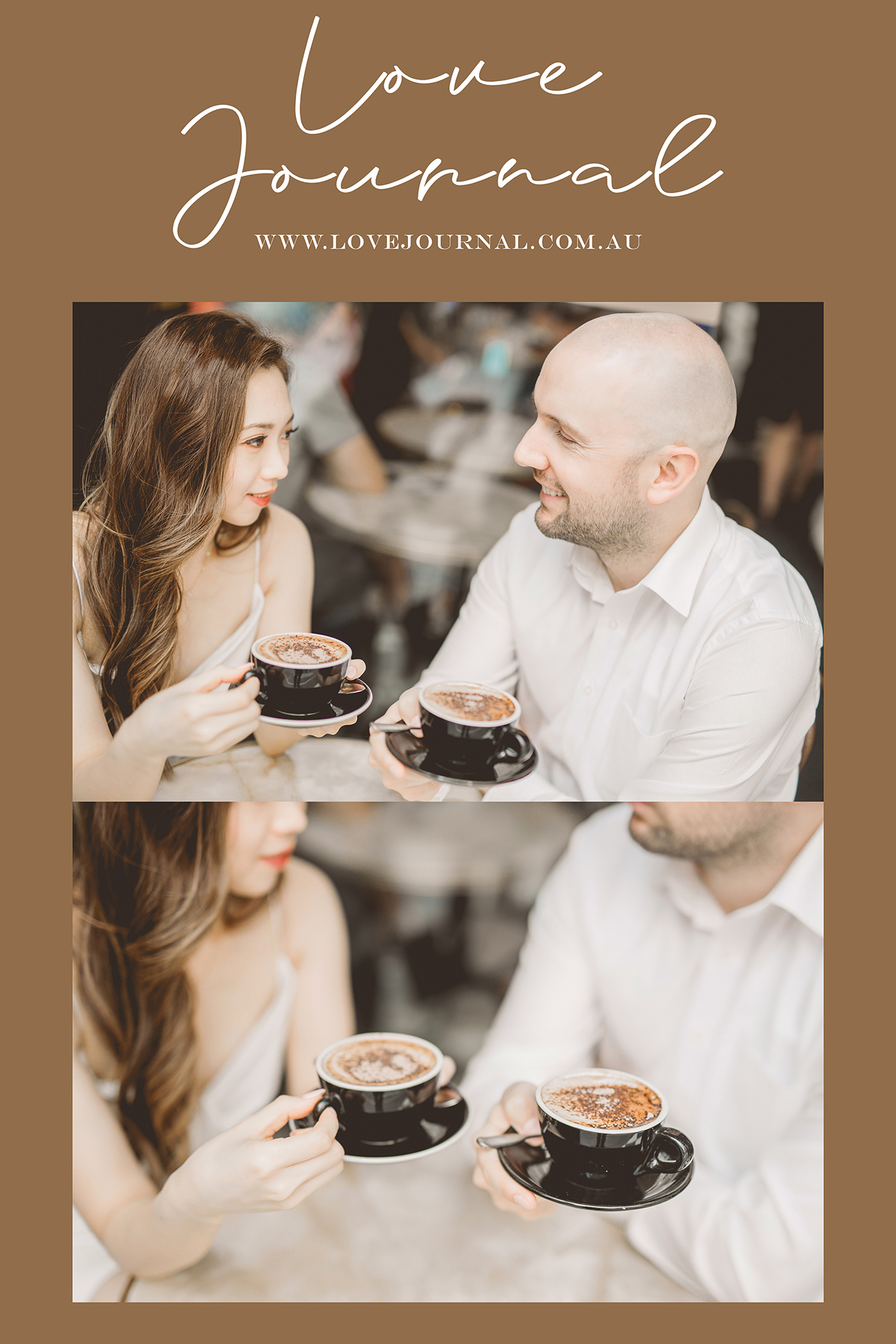 Melbourne Cafe Pre-Wedding Photography