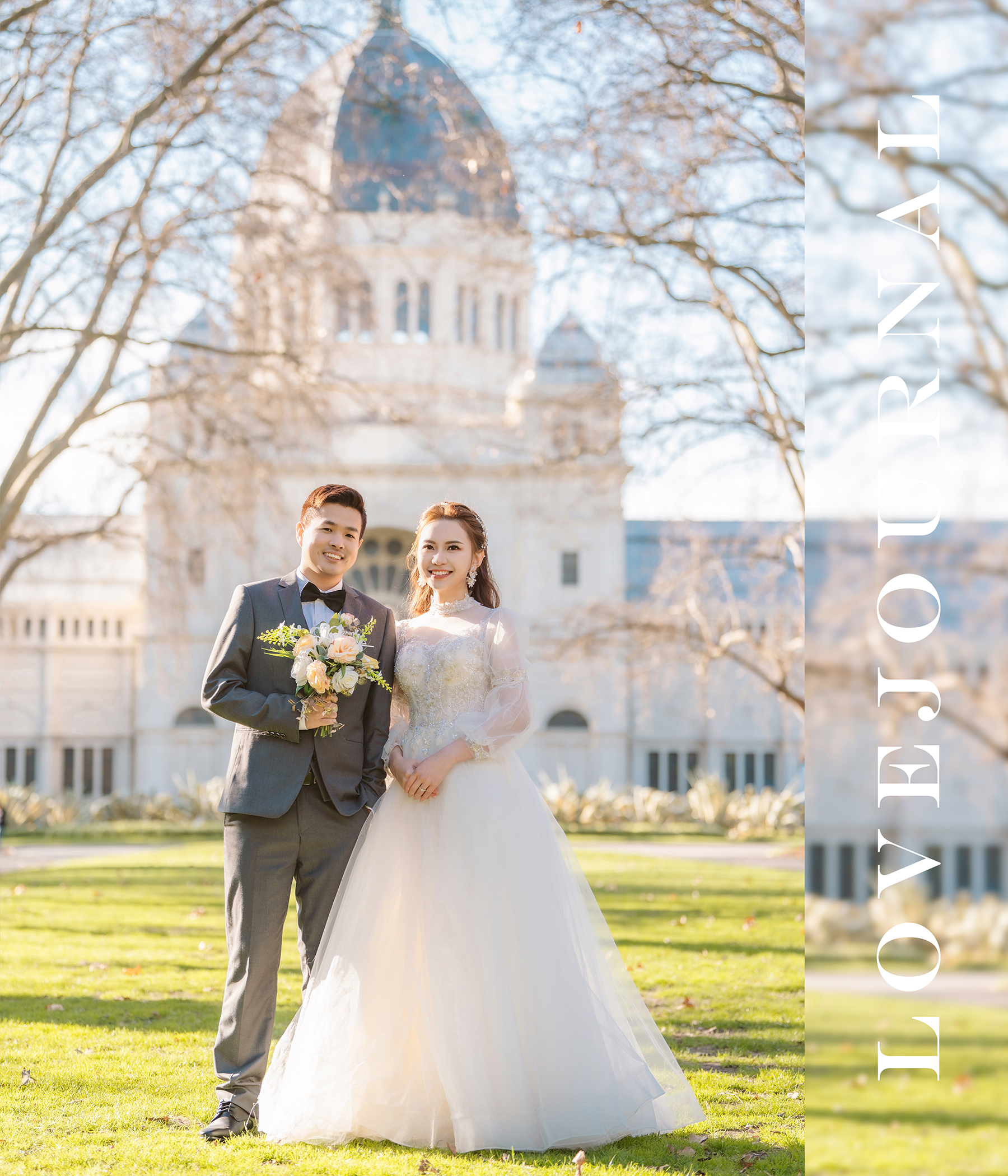 Melbourne Carlton Garden Pre-Wedding Photography