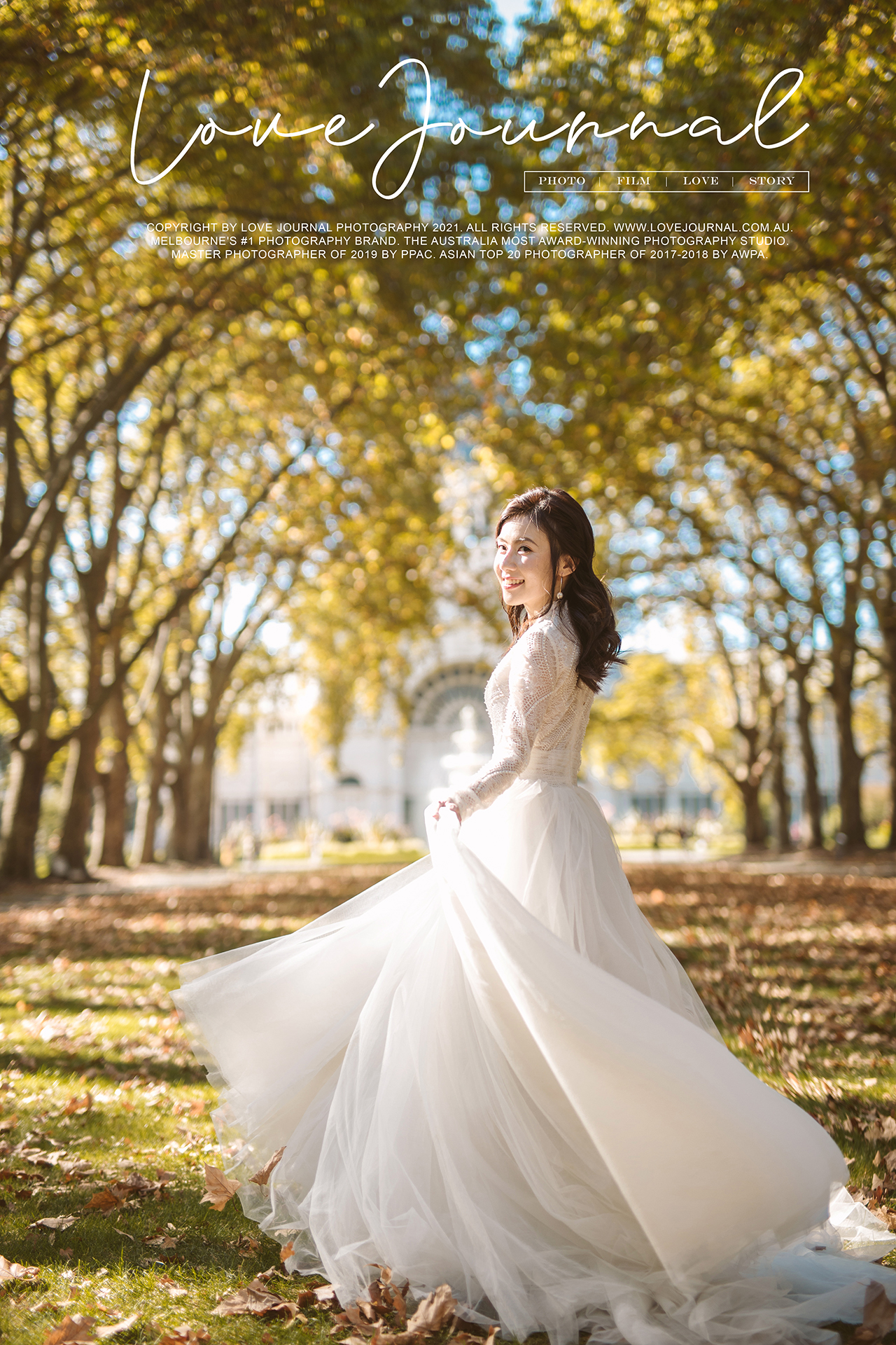 Melbourne Carlton Garden Pre-Wedding Photography
