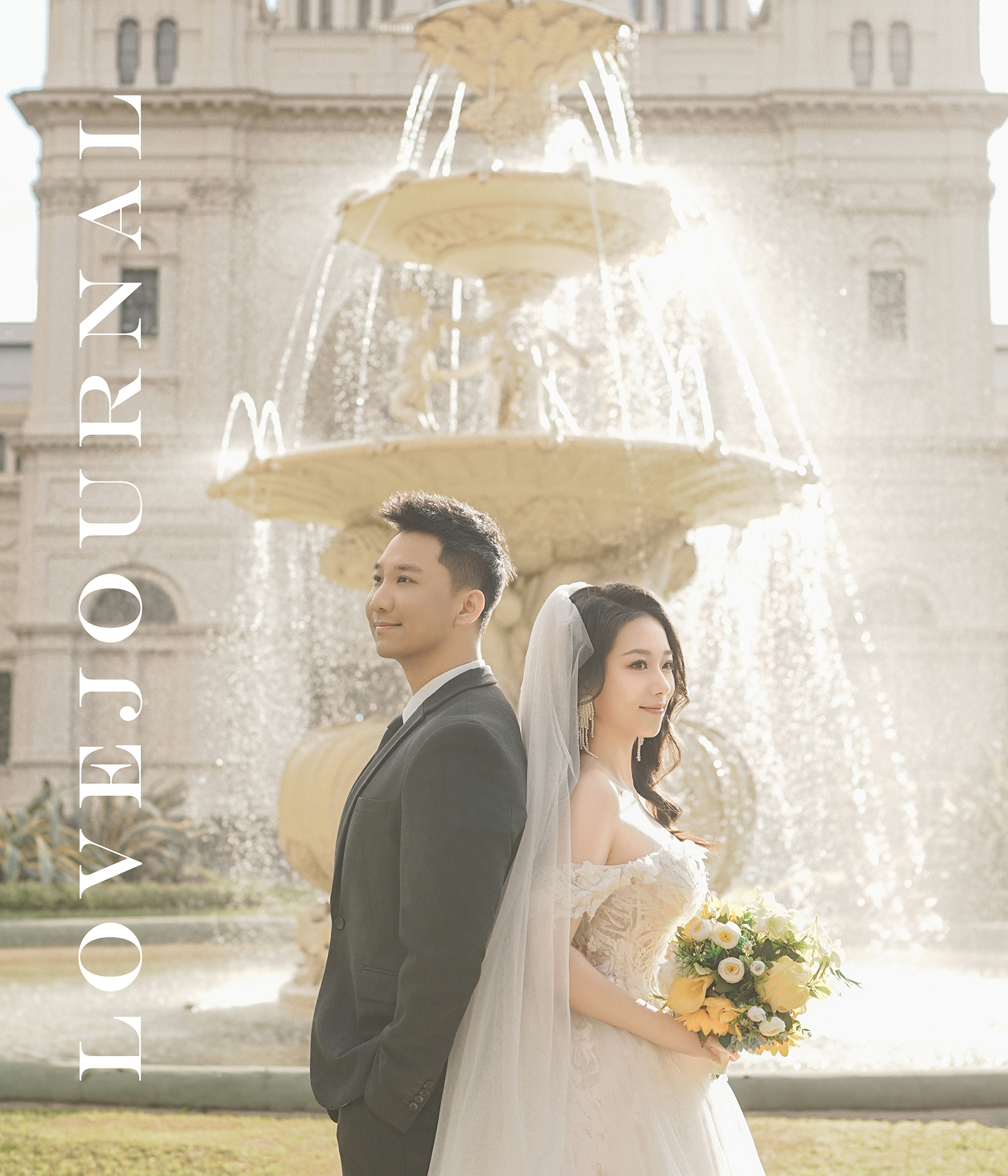 墨尔本Carlton Gardens婚纱摄影 