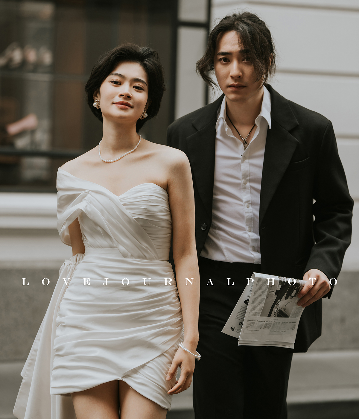 墨尔本时尚街Collins Street婚纱摄影 