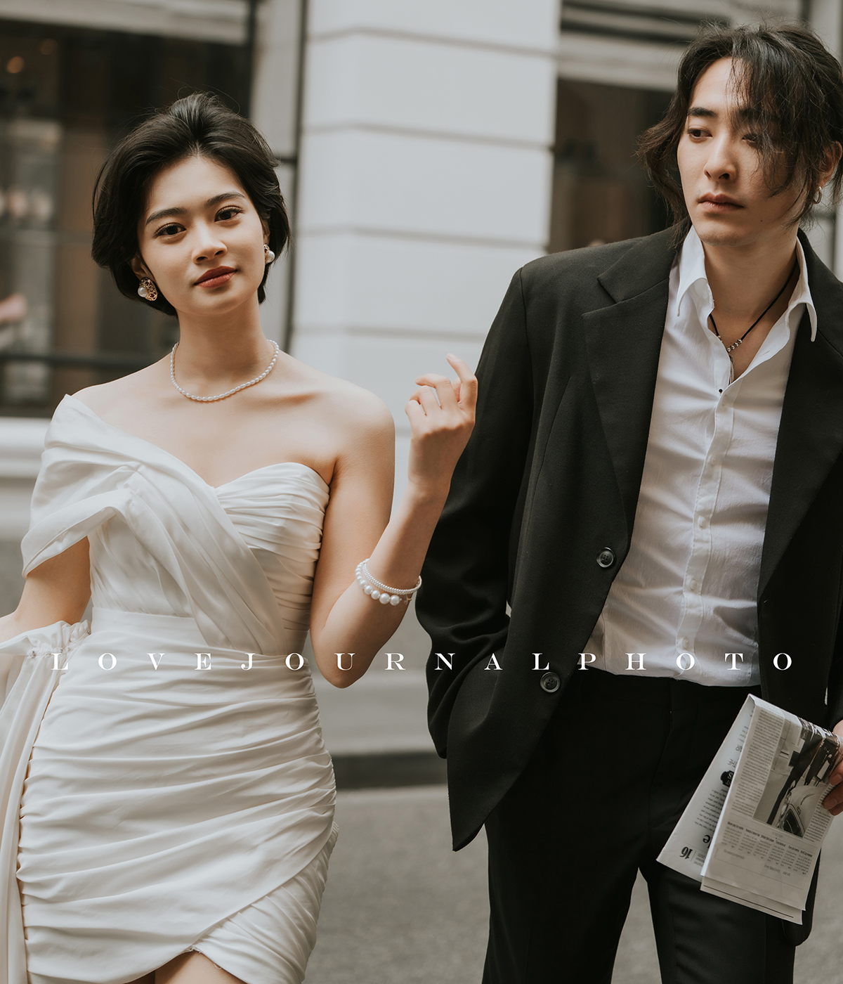 墨尔本时尚街Collins Street婚纱摄影 