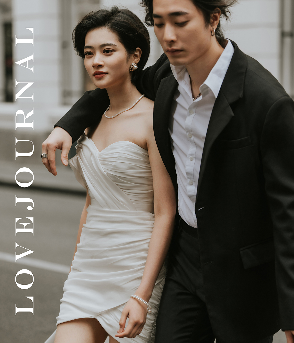 墨尔本时尚街Collins Street婚纱摄影 
