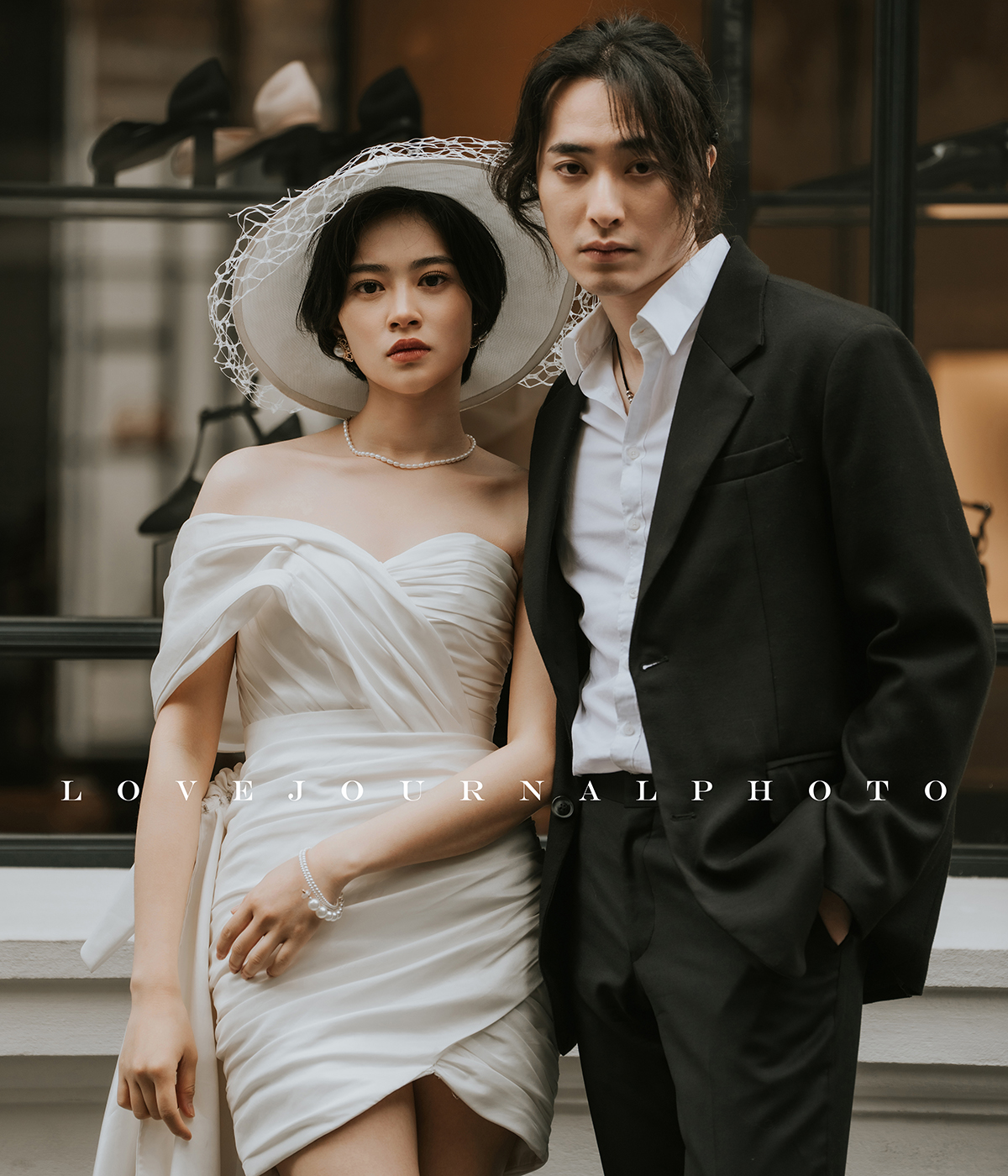 墨尔本时尚街Collins Street婚纱摄影 