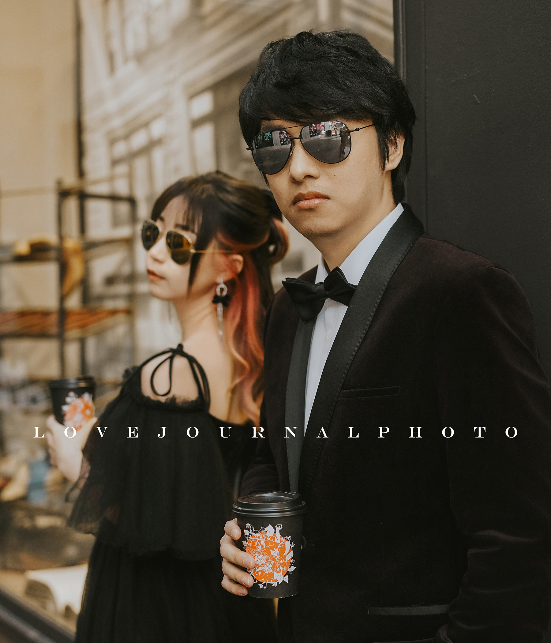 墨尔本时尚街Collins Street婚纱摄影 
