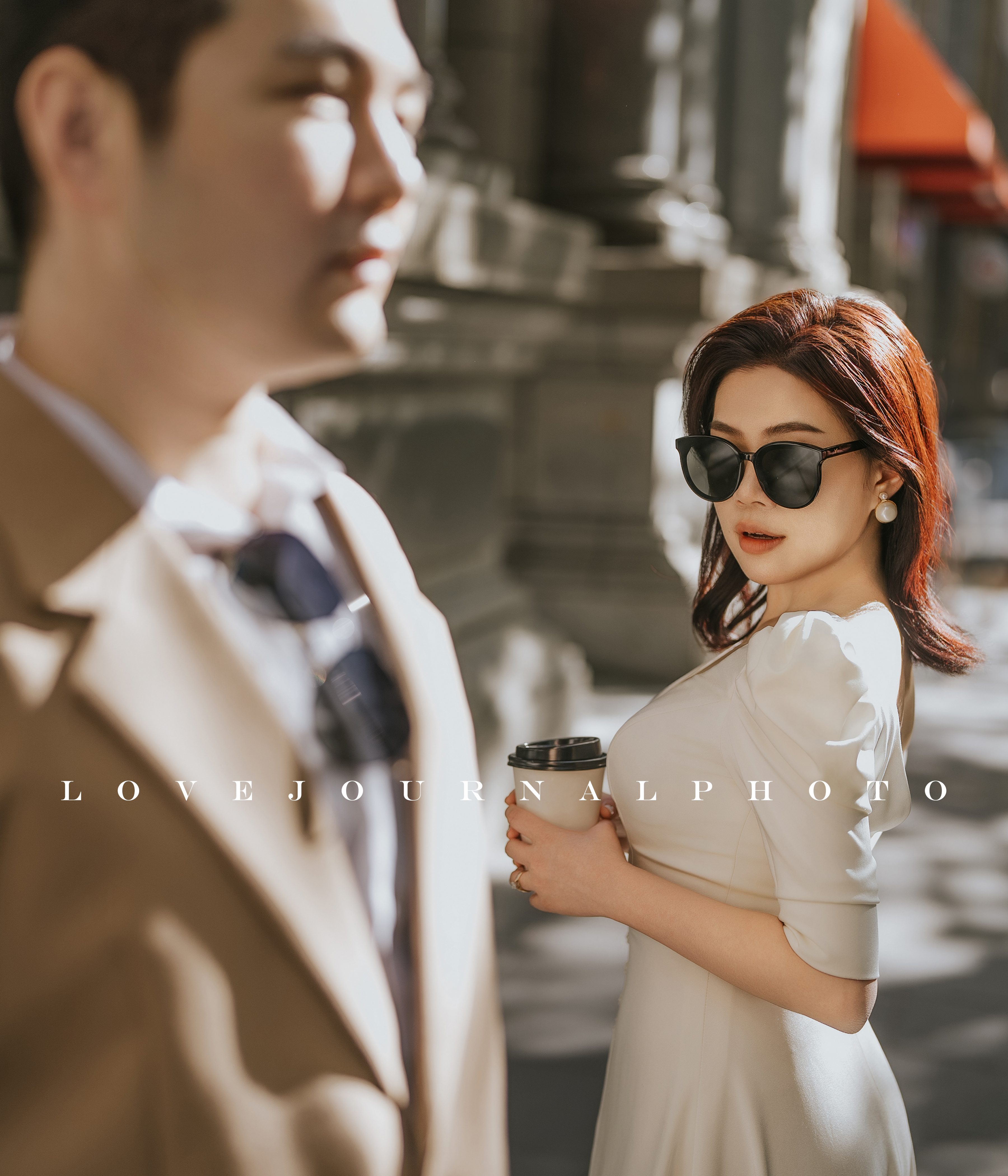 墨尔本时尚街Collins Street婚纱摄影 
