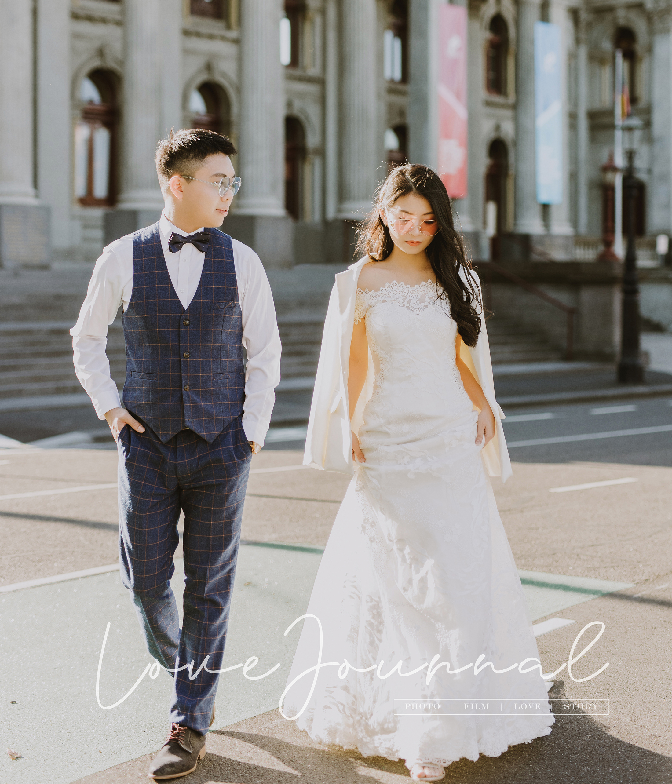 菲兹罗伊市政厅墨尔本 - 顶级婚纱摄影胜地 - Love Journal 墨尔本摄影