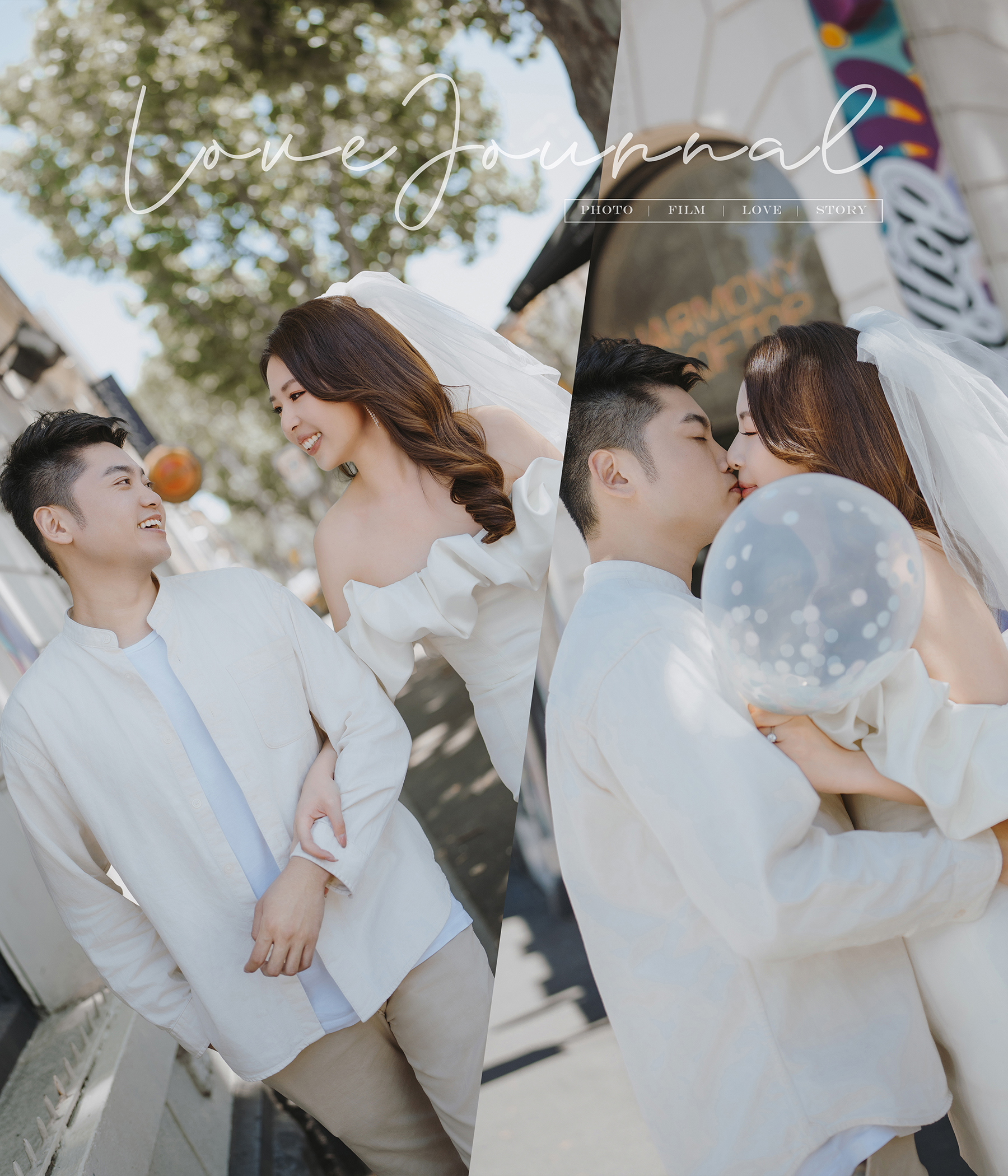Pre-Wedding Photography at Fitzroy, 
Fitzroy Street Pre-Wedding Photography