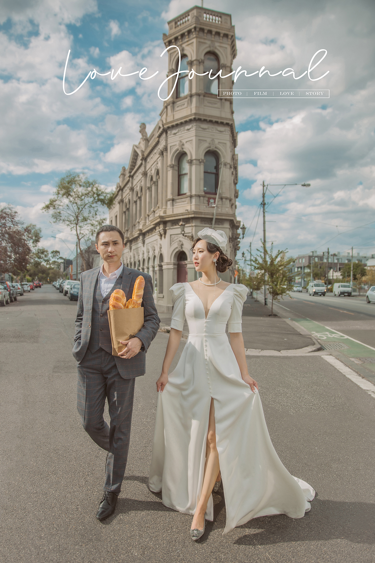 Pre-Wedding Photography at Fitzroy, 
Fitzroy Street Pre-Wedding Photography