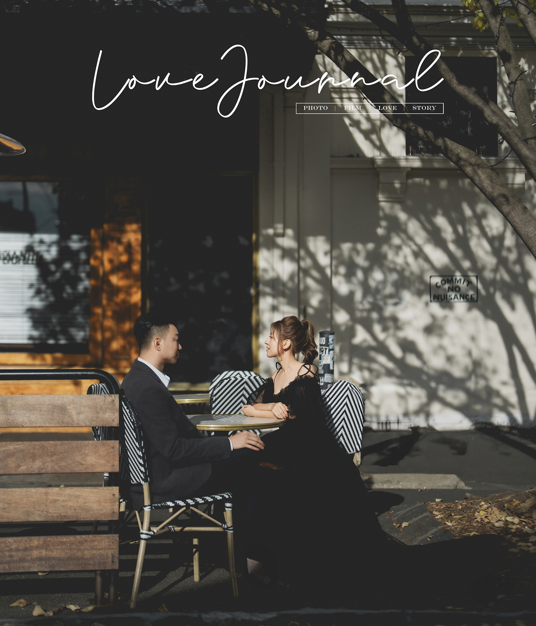 Pre-Wedding Photography at Fitzroy, 
Fitzroy Street Pre-Wedding Photography