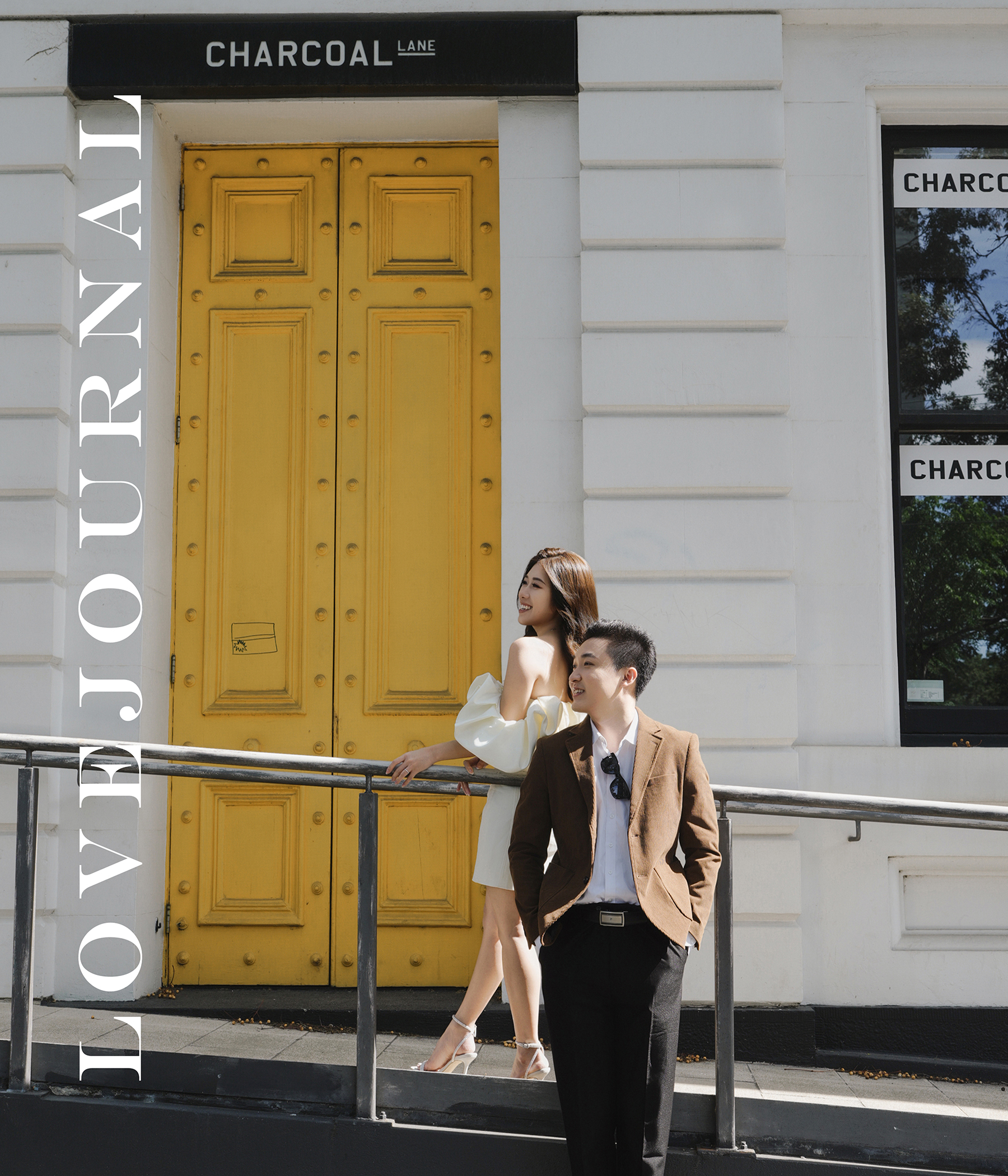 Pre-Wedding Photography at Fitzroy, 
Fitzroy Street Pre-Wedding Photography