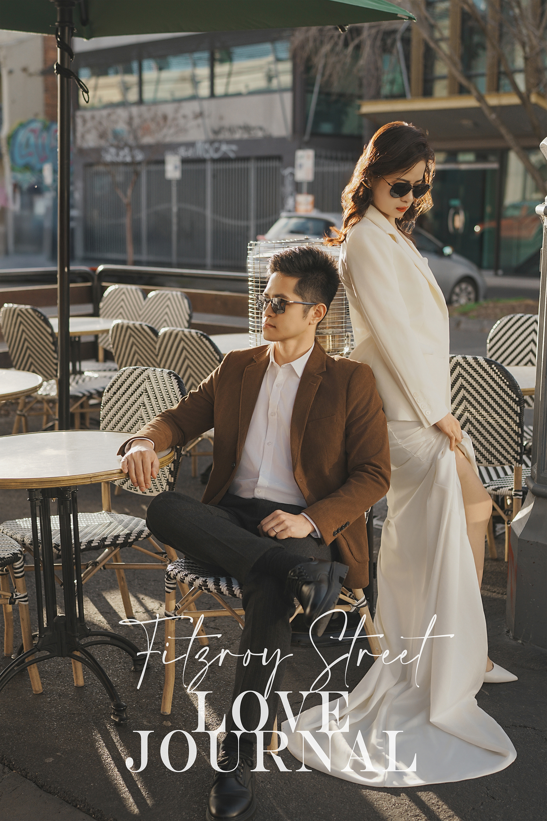 Pre-Wedding Photography at Fitzroy, 
Fitzroy Street Pre-Wedding Photography