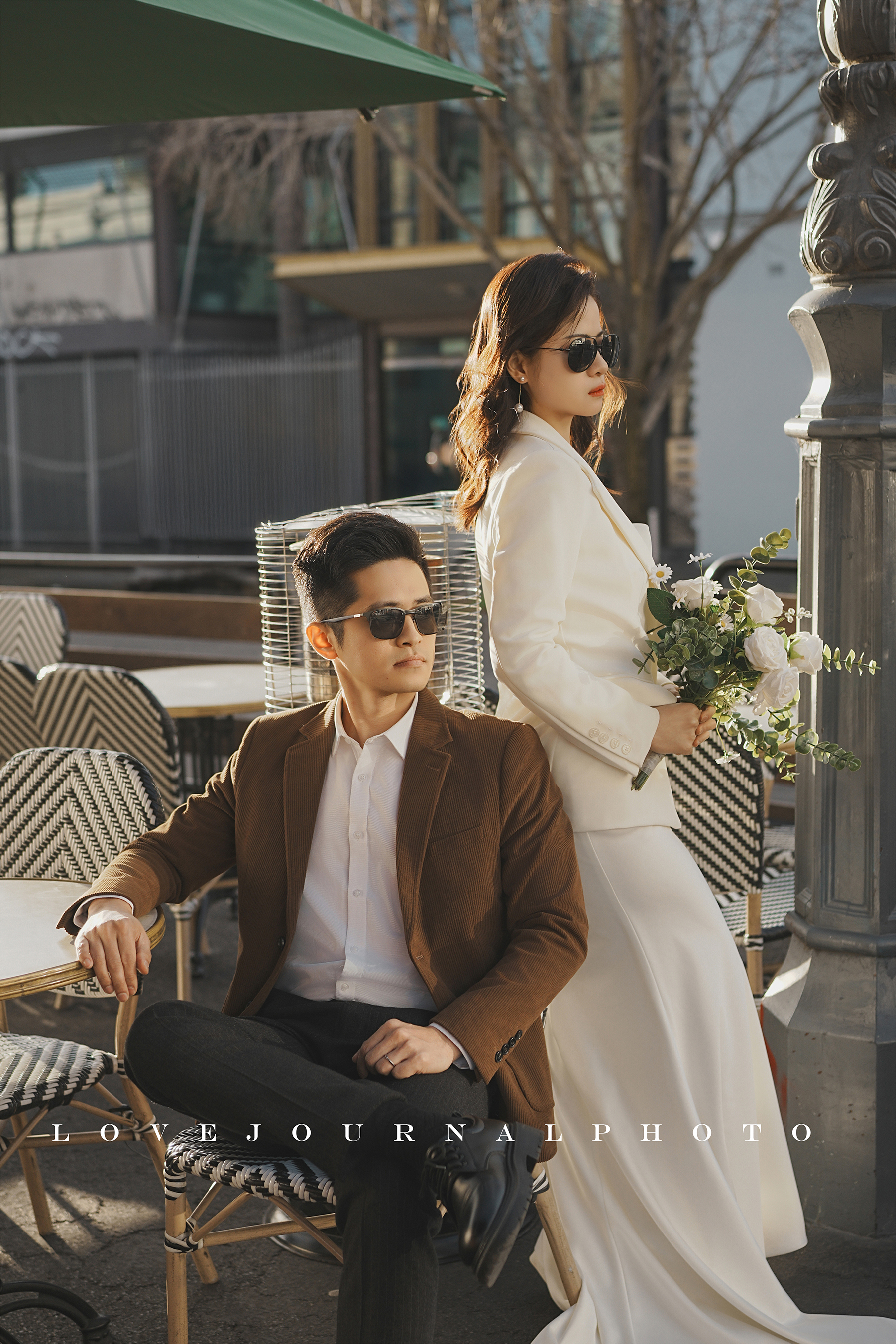 Pre-Wedding Photography at Fitzroy, 
Fitzroy Street Pre-Wedding Photography