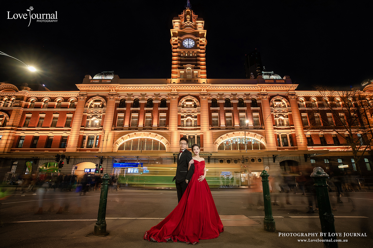 Flinder Street Station Pre-wedding Photography