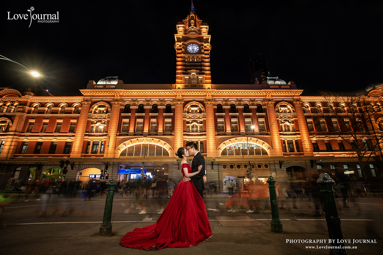 Flinder Street Station Pre-wedding Photography