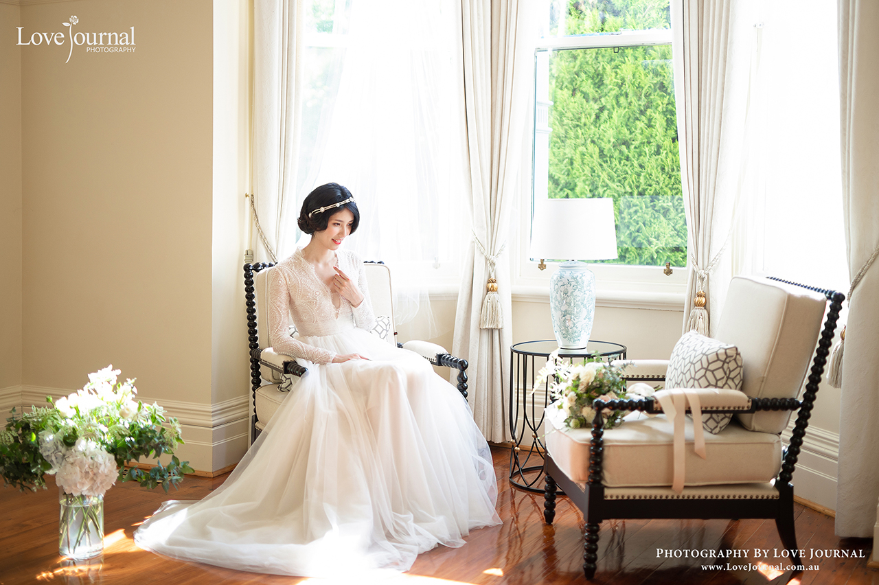 Pre-Wedding Photography in French Style Historic House Pre-Wedding Photography in French Style Historic House