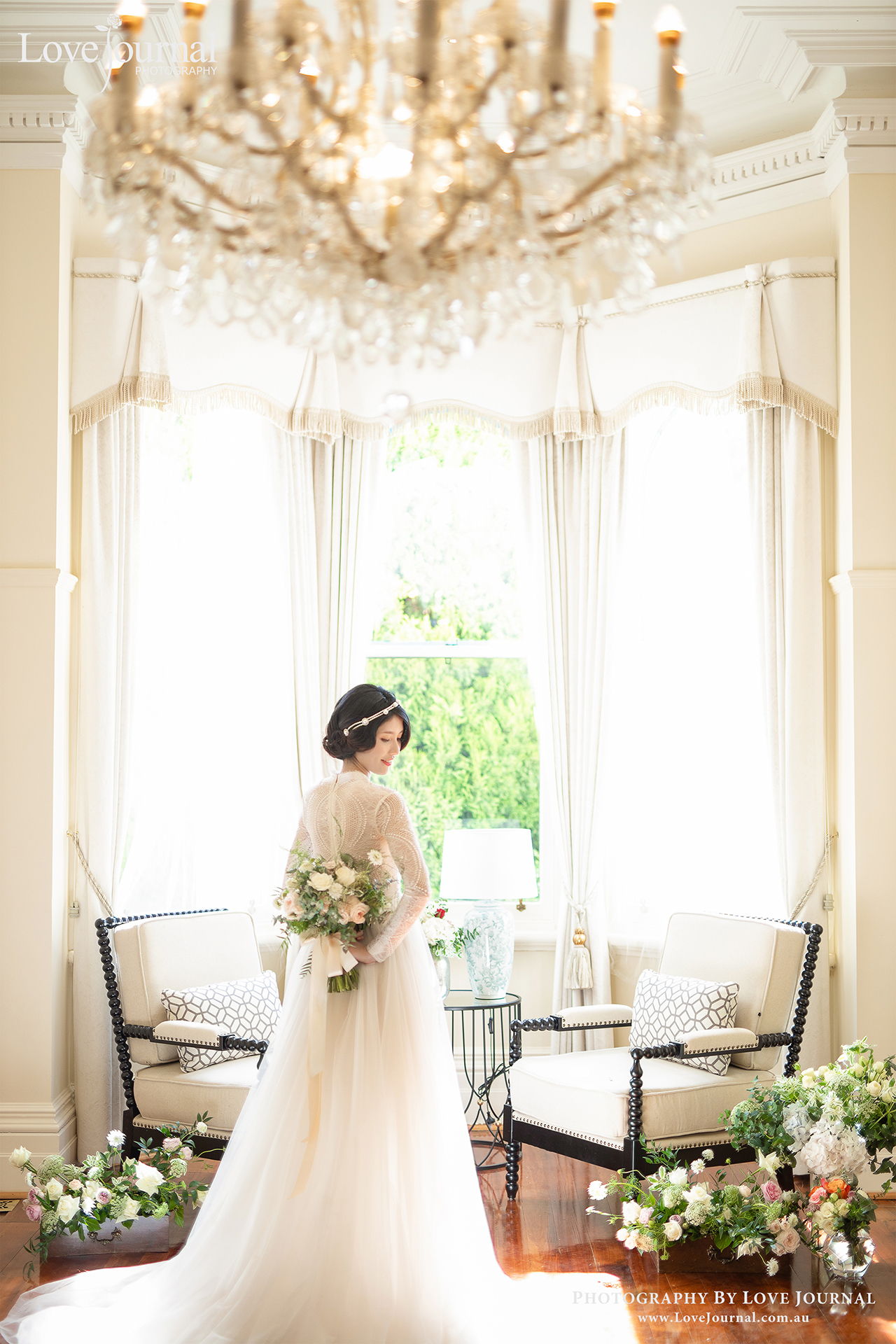 Pre-Wedding Photography in French Style Historic House Pre-Wedding Photography in French Style Historic House