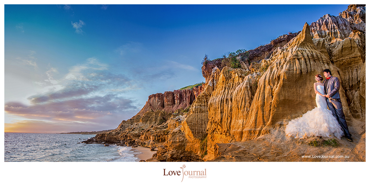 Melbourne Half Moon Bay Pre-Wedding Photography
