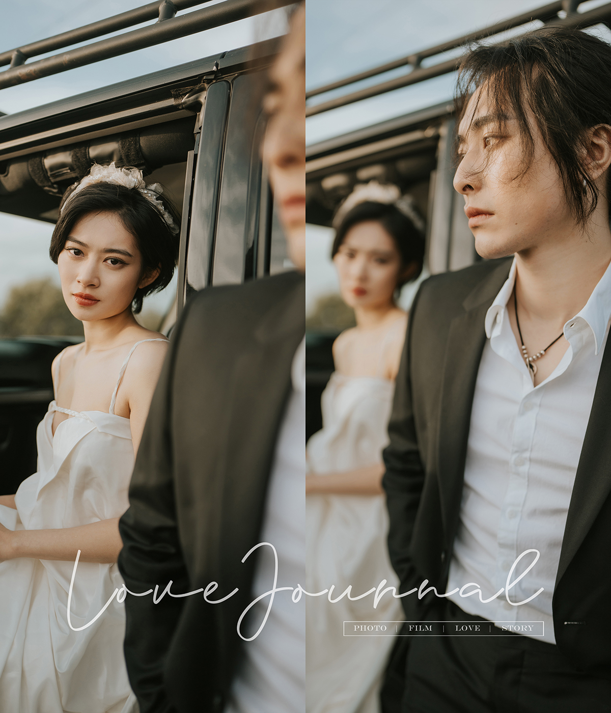 墨尔本婚纱摄影 墨尔本山顶日落婚纱摄影