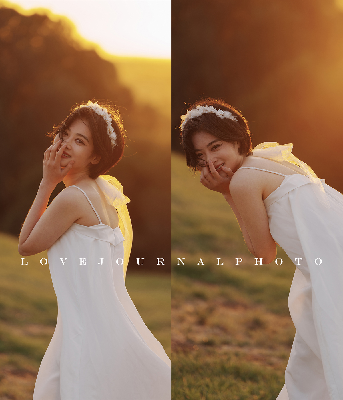 墨尔本婚纱摄影 墨尔本山顶日落婚纱摄影