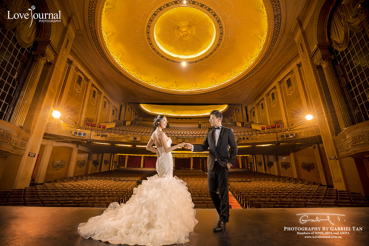 Palais Theatre 宫殿剧院婚纱摄影 Palais Theatre 宫殿剧院婚纱摄影