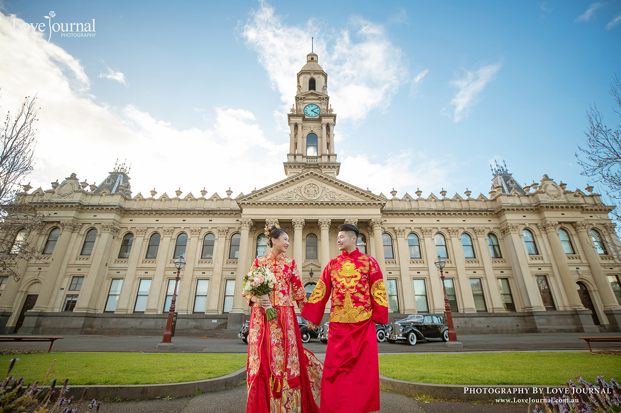 South Melbourne Town Hall Pre-wedding Photography