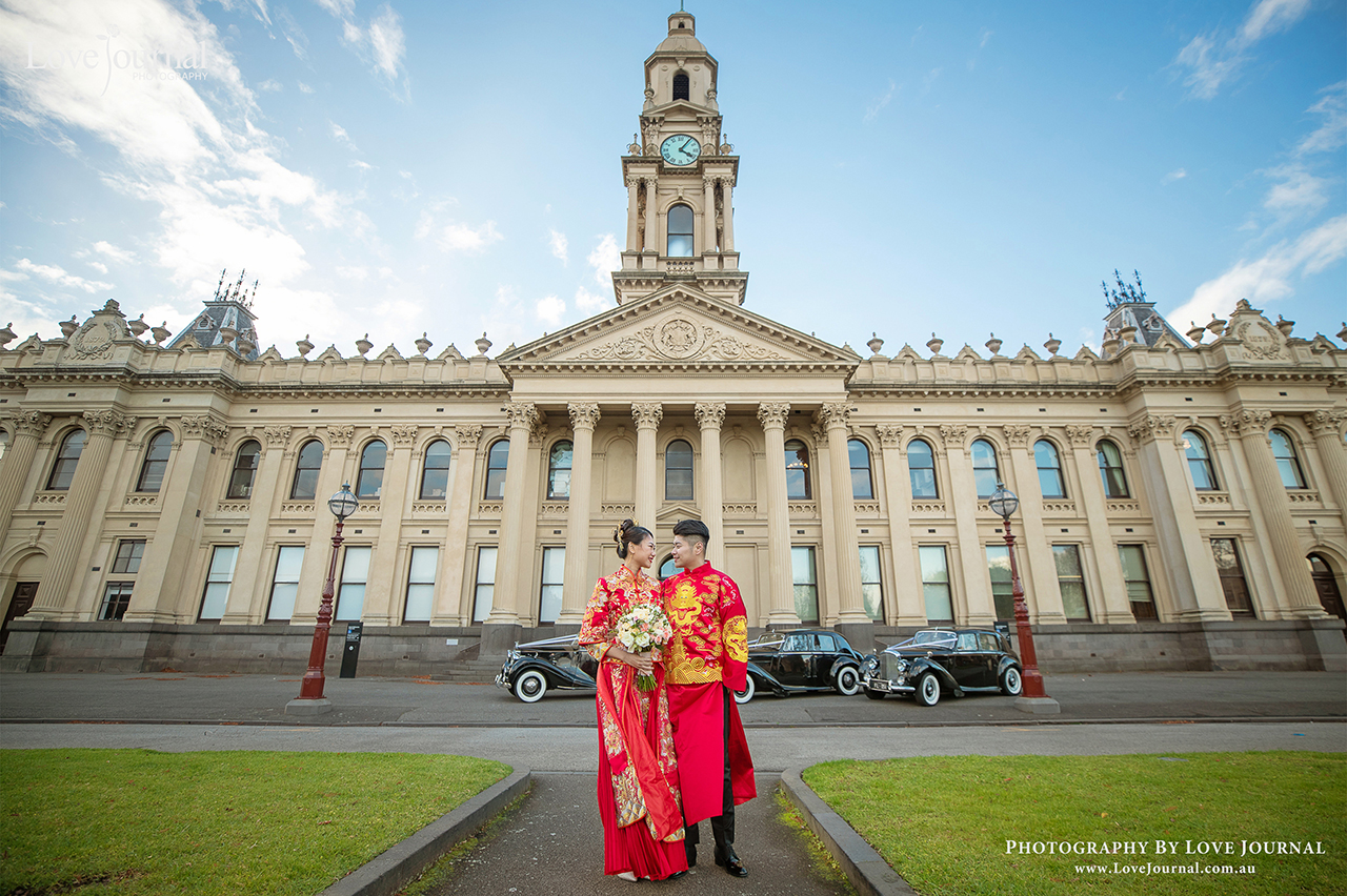 South Melbourne Town Hall Pre-wedding Photography