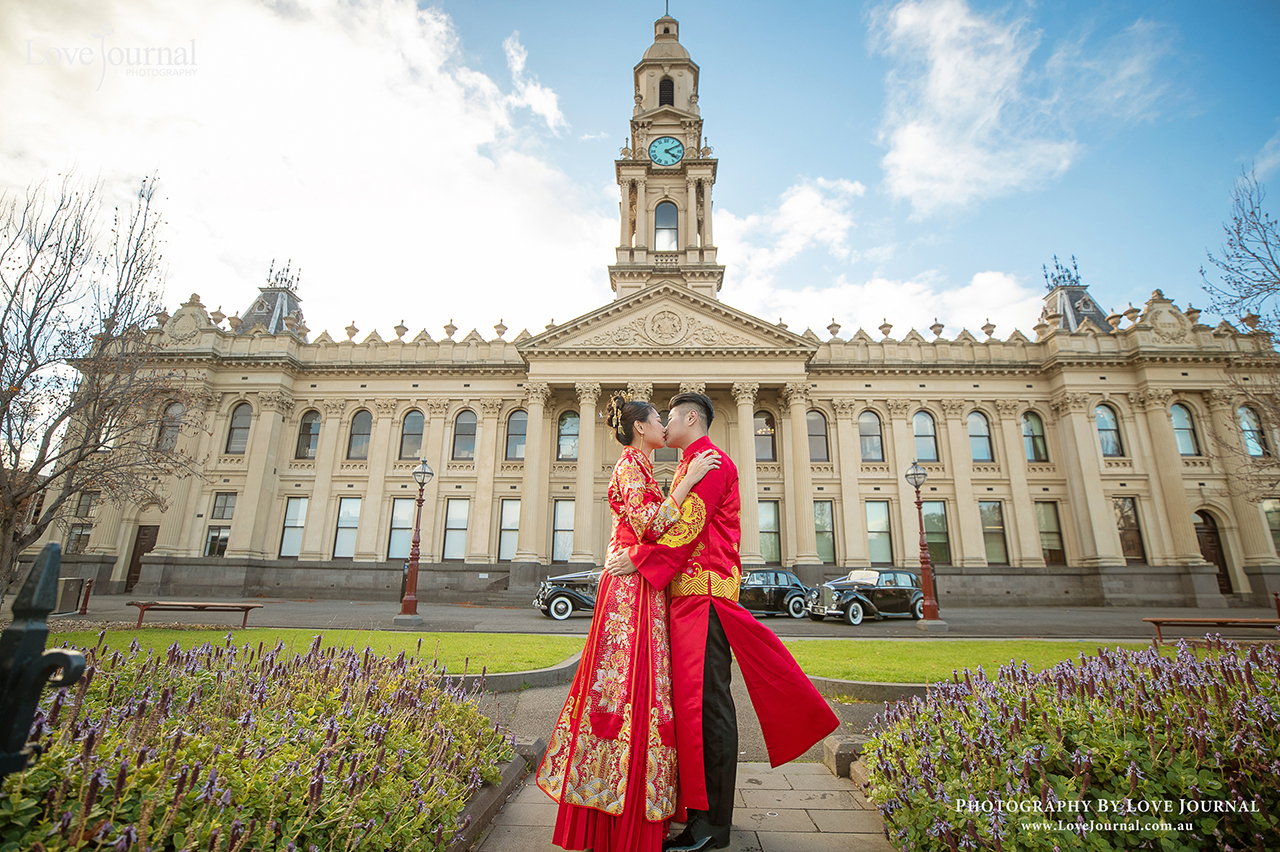 South Melbourne Town Hall Pre-wedding Photography