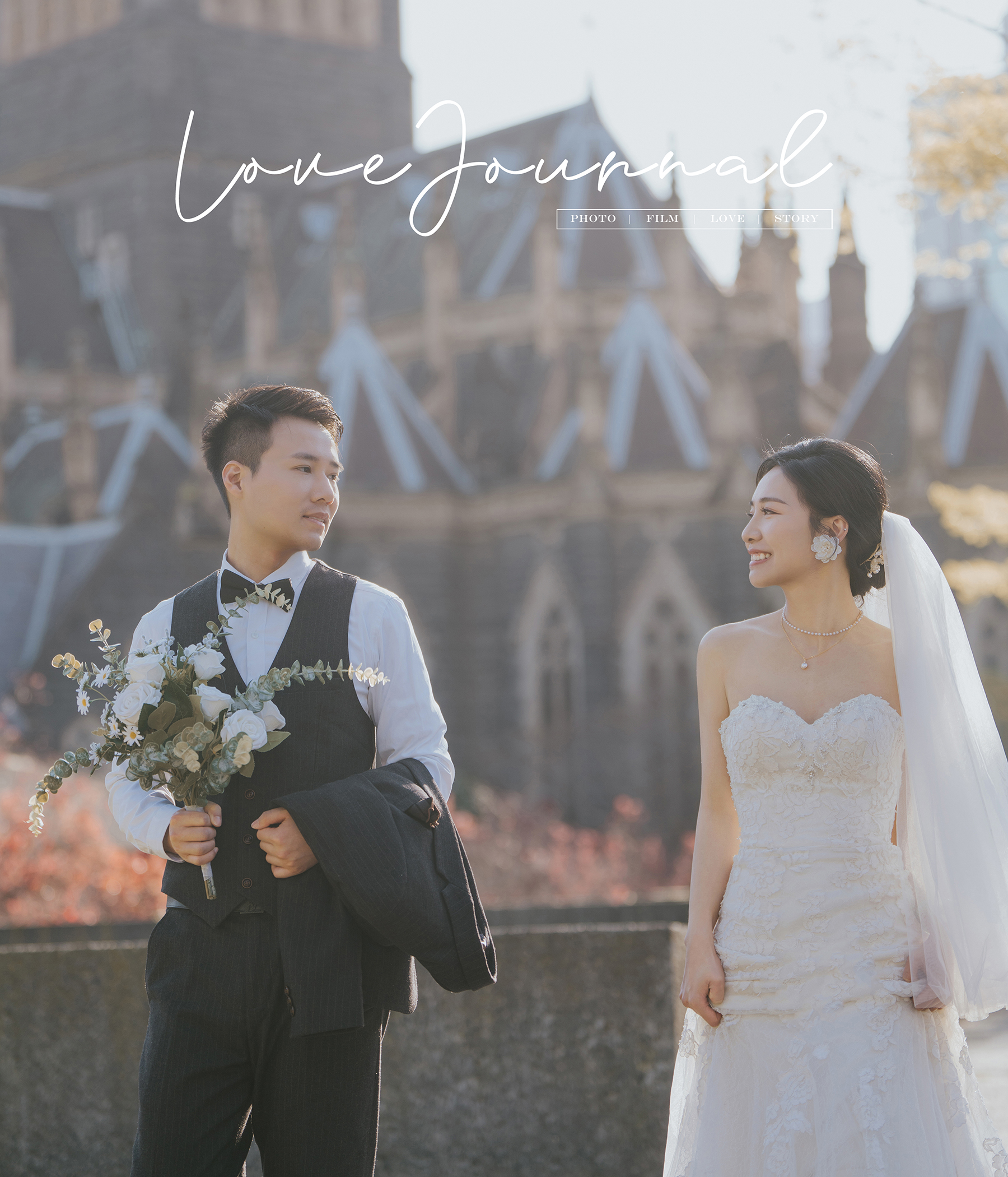 Melbourne St. Patrck Cathedral Pre-Wedding Photography