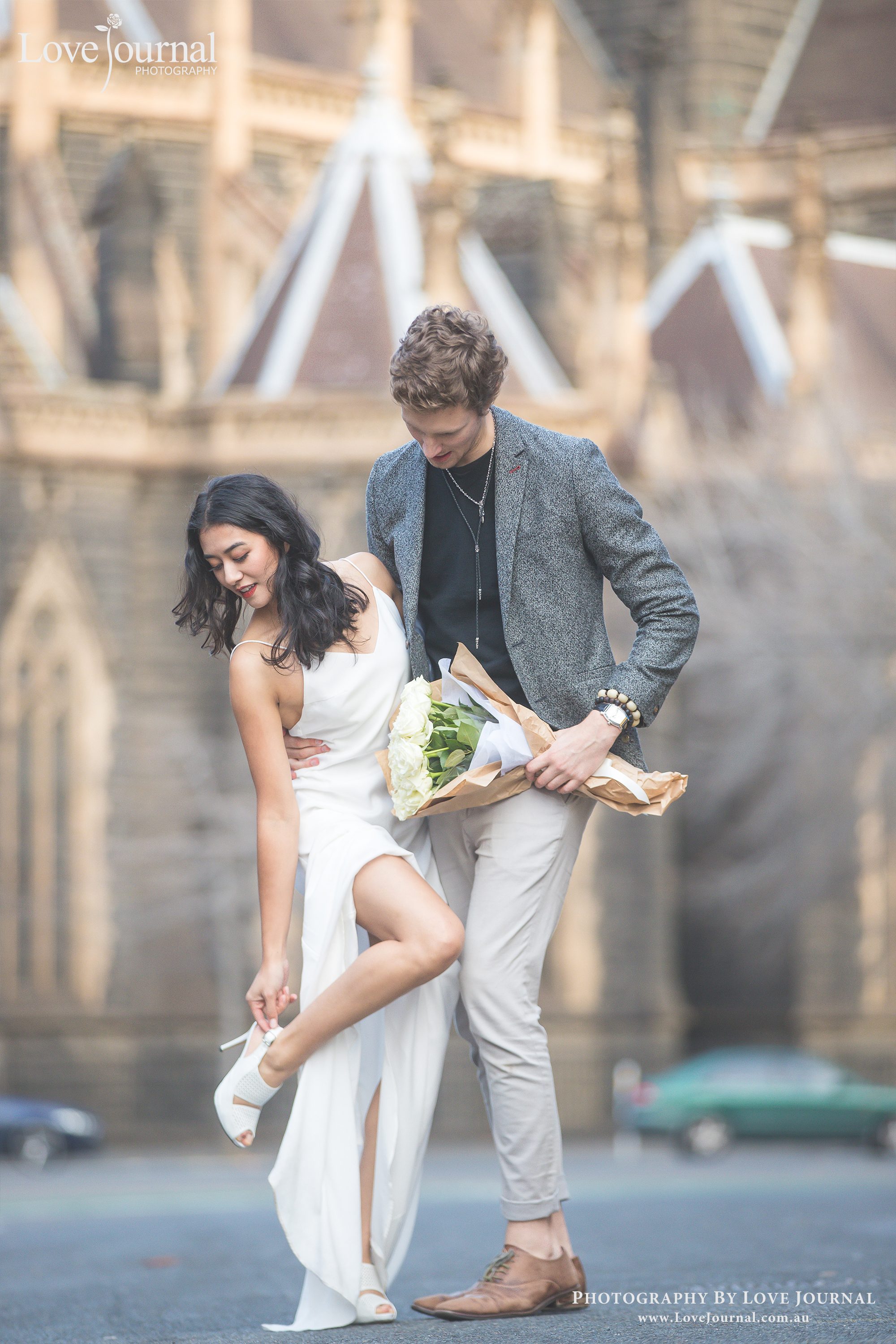 Melbourne St. Patrck Cathedral Pre-Wedding Photography
