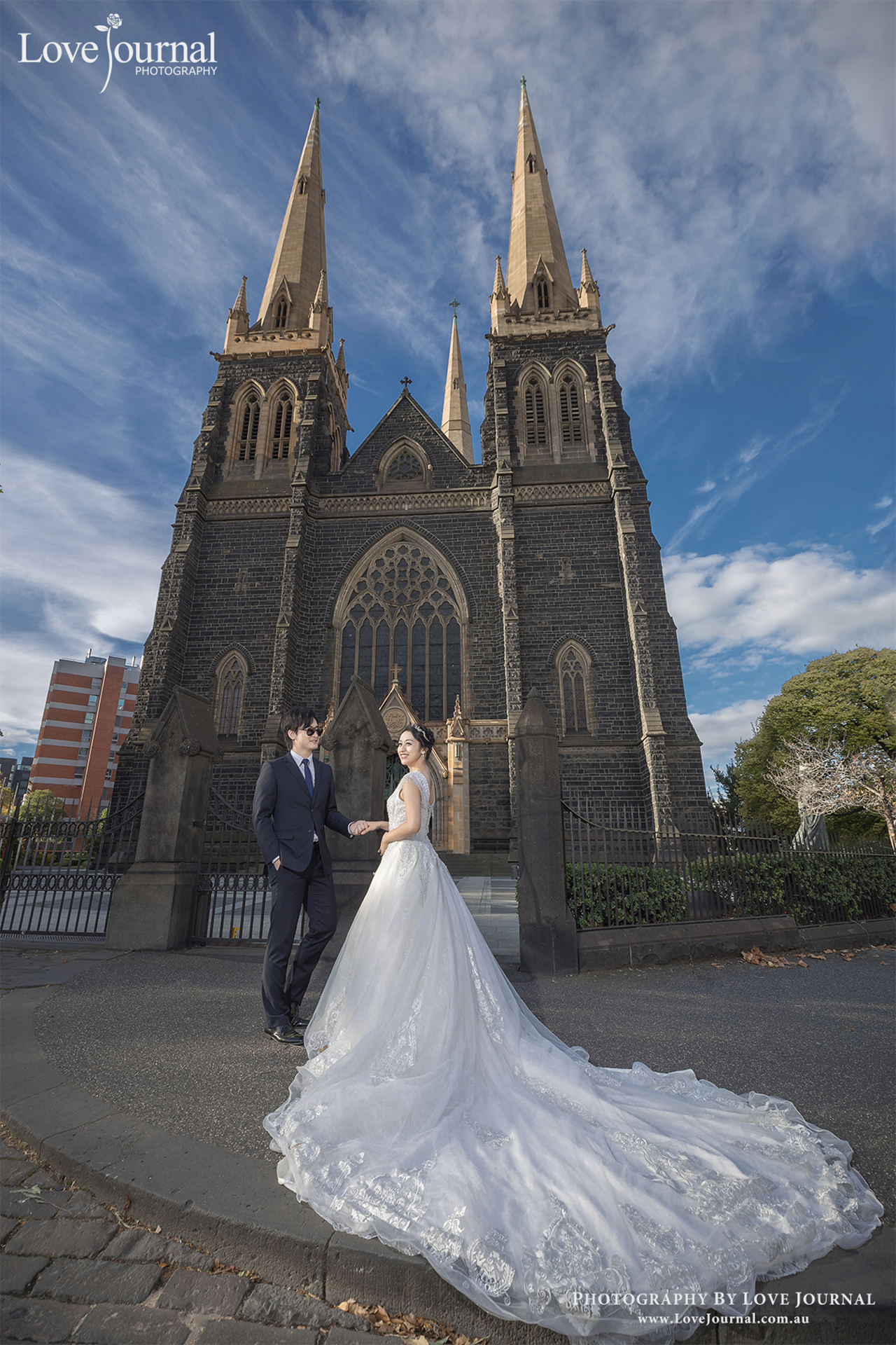 Melbourne St. Patrck Cathedral Pre-Wedding Photography