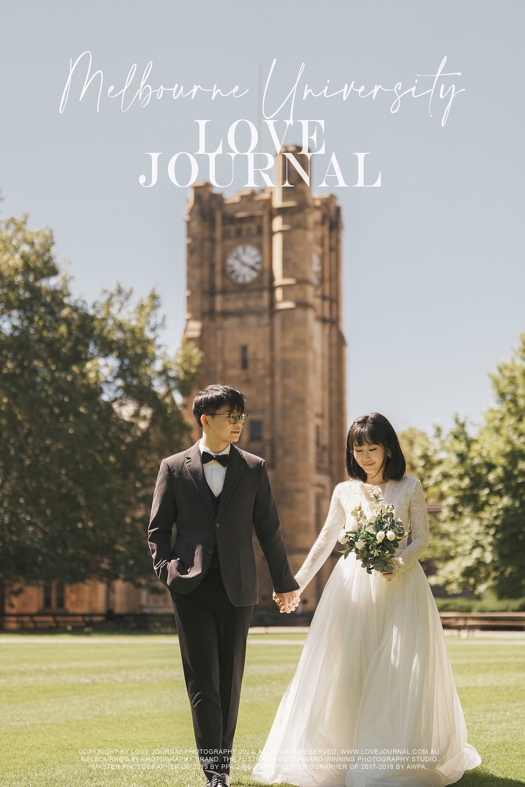Melbourne University Pre-Wedding Photography