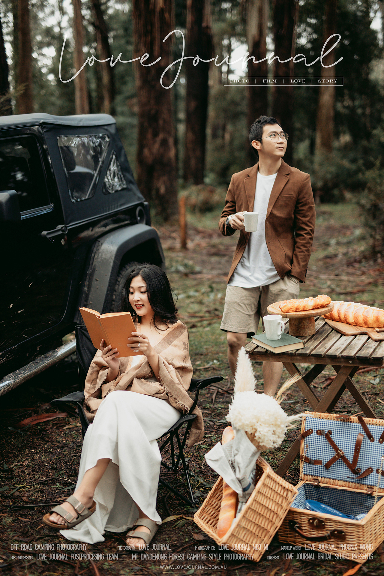 Melbourne Dandenong Ranges Pre-Wedding Photography