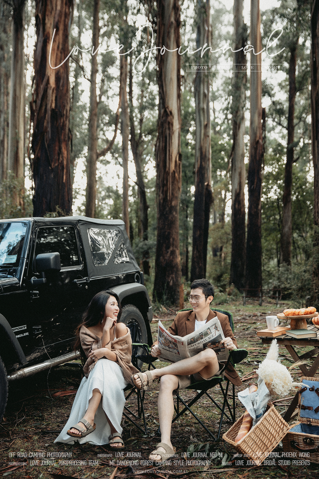 Melbourne Dandenong Ranges Pre-Wedding Photography