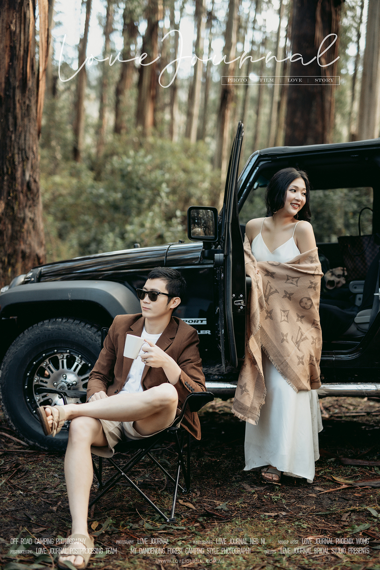 Melbourne Dandenong Ranges Pre-Wedding Photography