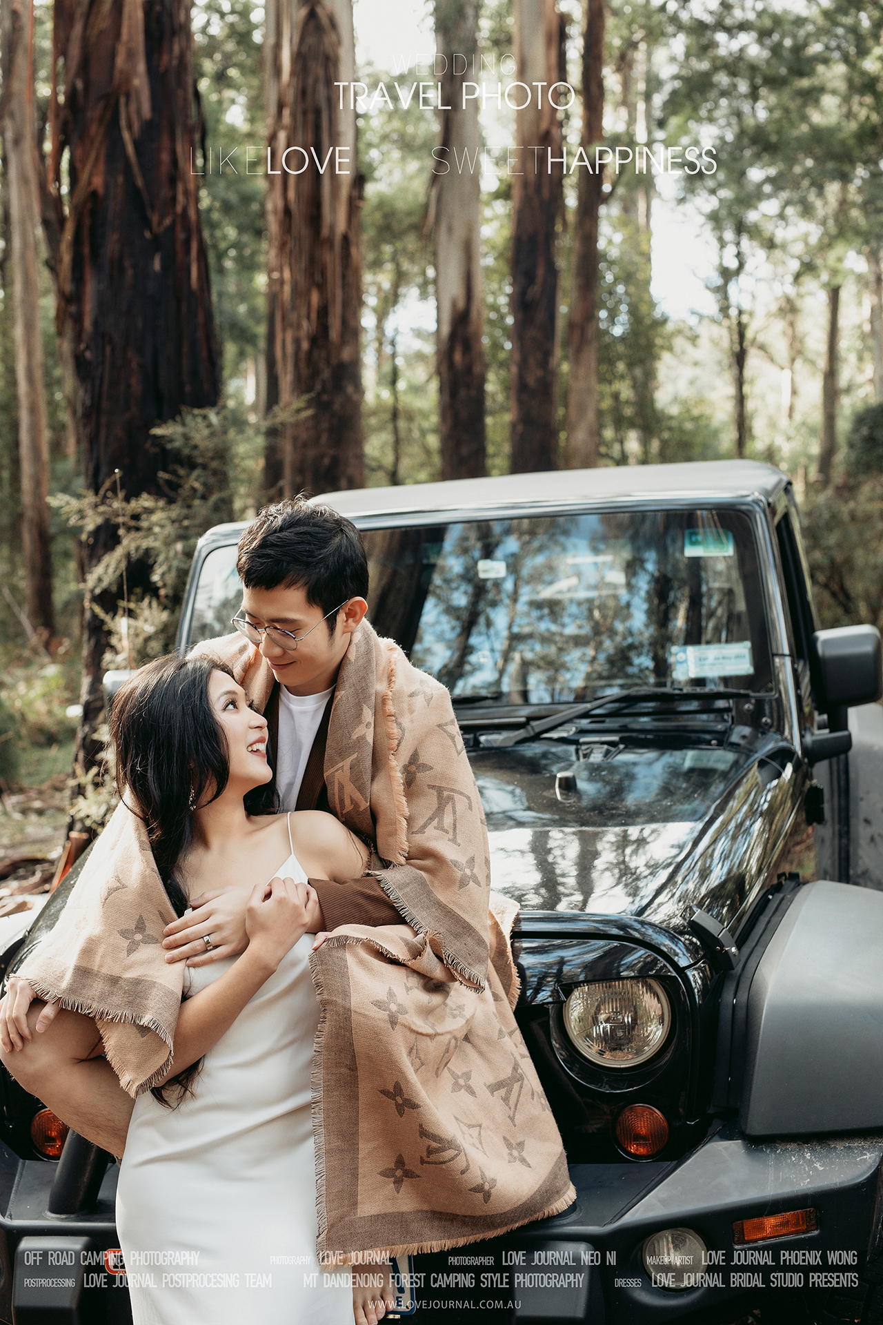 Melbourne Dandenong Ranges Pre-Wedding Photography