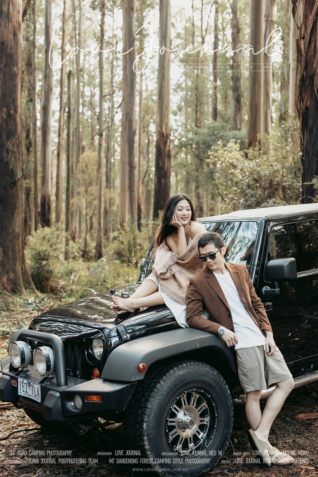 Melbourne Dandenong Ranges Pre-Wedding Photography