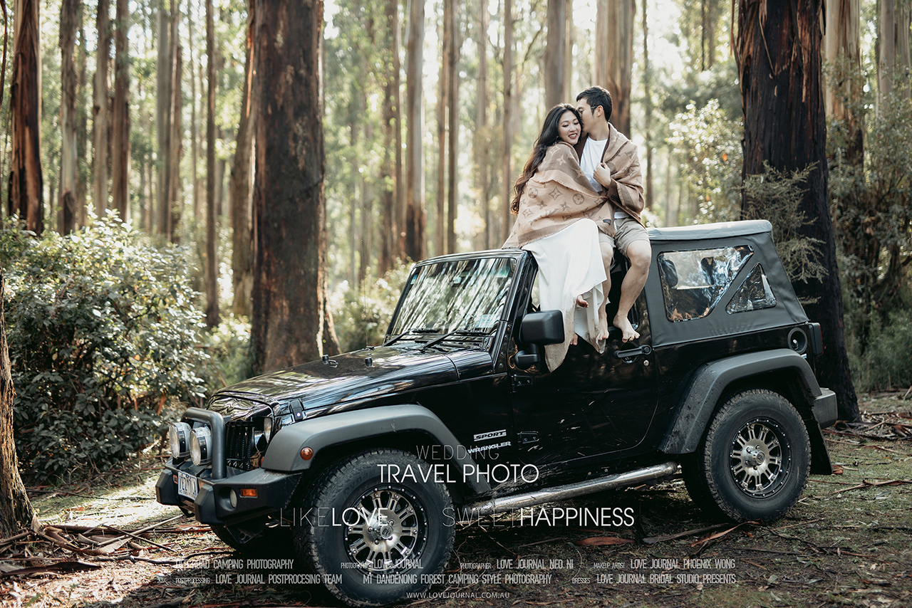 Melbourne Dandenong Ranges Pre-Wedding Photography