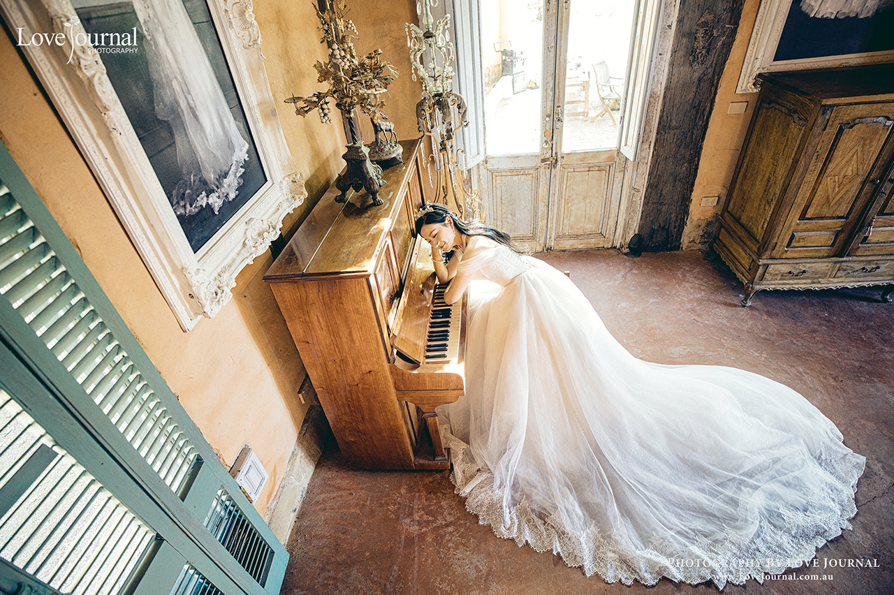 墨尔本私人庄园婚纱摄影