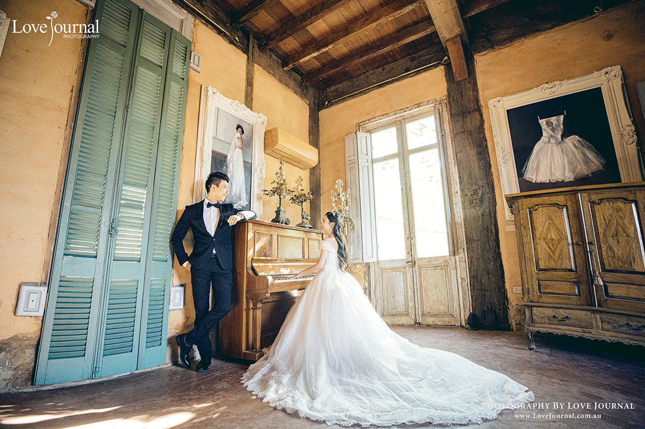 墨尔本私人庄园婚纱摄影